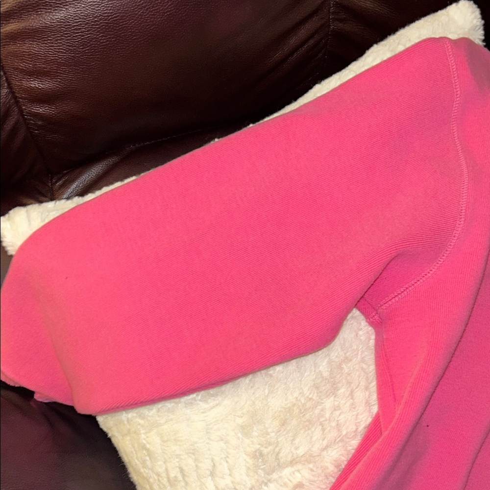 Body Chemistre- Size Med  Hot Pink Women's Sweat Jacket - Picture 8 of 8